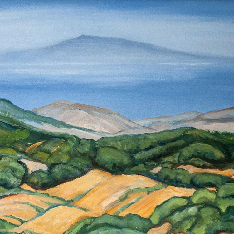 Irmgard Elsäßer - Küstenlandschaft - 1978...