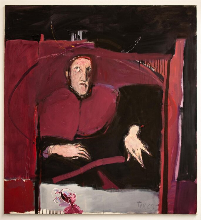 Heinrich Tessmer - Der Zweifelnde - 2009 - Öl auf Leinwand