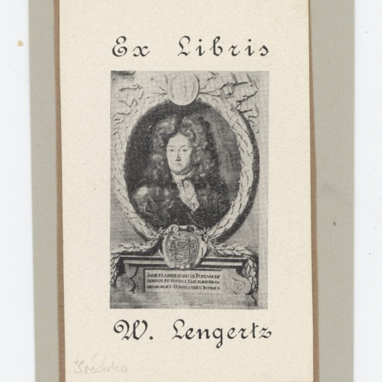 Švédsko - Exlibris - o. J. - Offsetdruck auf Papier mit leichtem Glanz