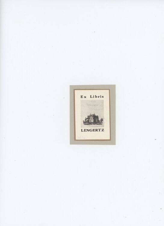 Švédsko - Exlibris - o. J. - Offsetdruck auf Papier mit leichtem Glanz
