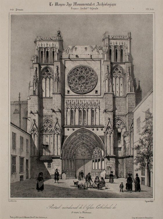 Nicolas M. J. Chapuy - Kirche St. André in...