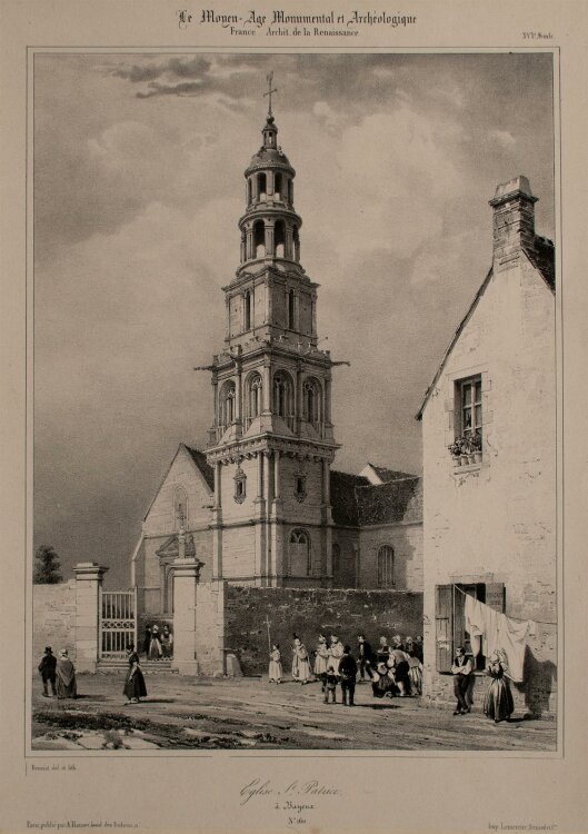 Nicolas M. J. Chapuy - Kirche St. Patrice, Bayeux -...