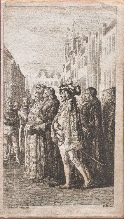 Wilhelm Chodowiecki - Kurfürst Joachim I - 1790 - Kupferstich