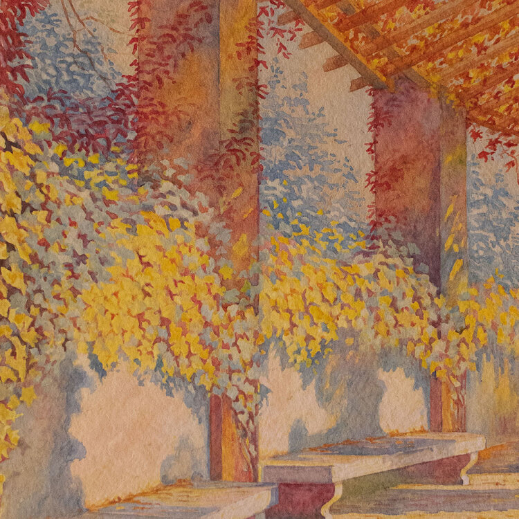Thomas Keller - Berlin Tiergarten - o.J. - Aquarell auf...