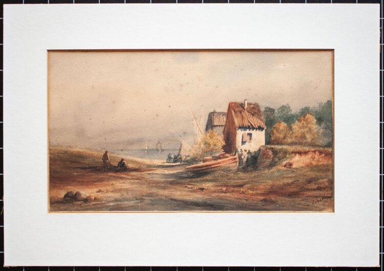 A. Lasalle - Fischerort - o.J. - Aquarell
