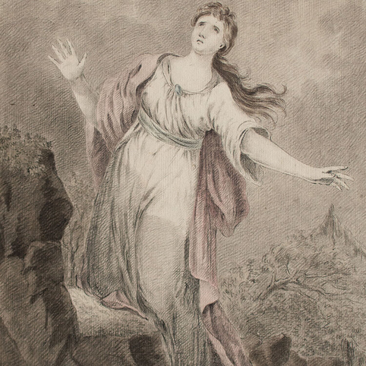 unbekannt - Ariadne - 1784 - Zeichnung