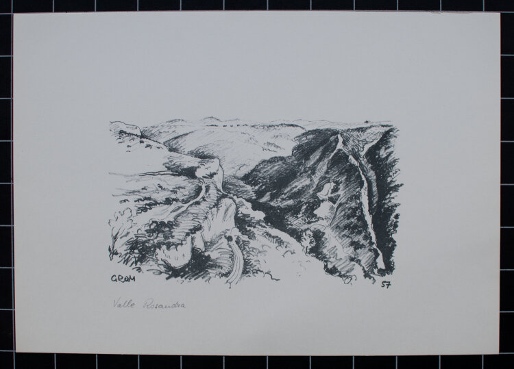 Bogdan Grom - Trieste e il suo Carso - 1957 - Lithografie