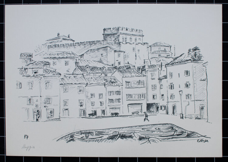 Bogdan Grom - Trieste e il suo Carso - 1957 - Lithografie