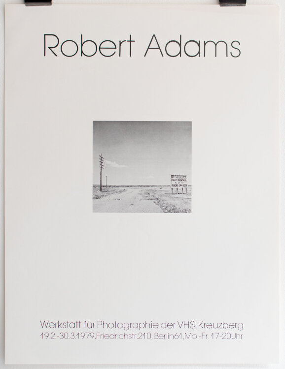 Robert Adams - Robert Adams - 1979 - Offset