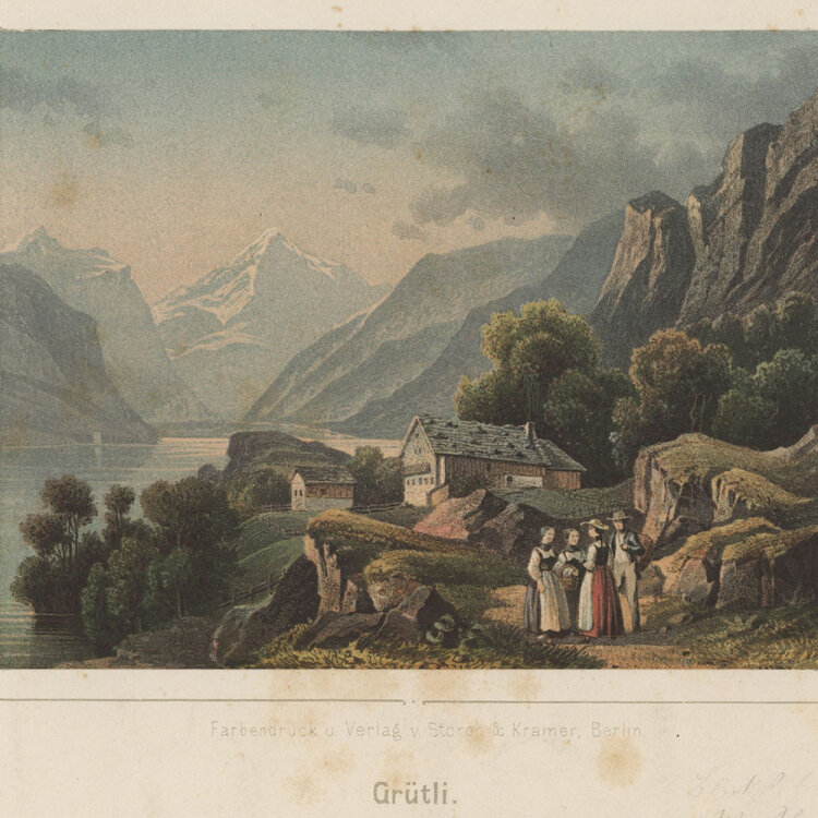 unbekannt - Ansicht von Grütli (Vierwaldstädter...