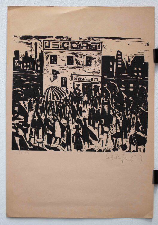 Kurt Mühlenhaupt - Selbst mit weiblichem Akt - 1984...
