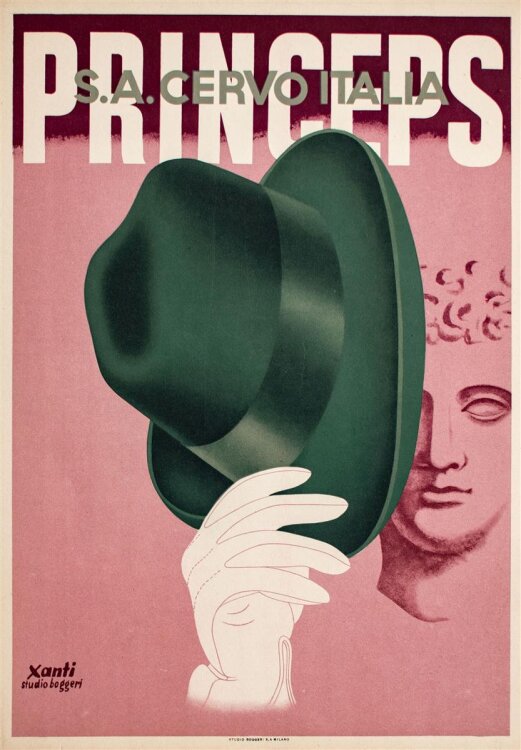 Antonio Boggeri - Cervo Italia Princeps - Offsetdruck - o. J.