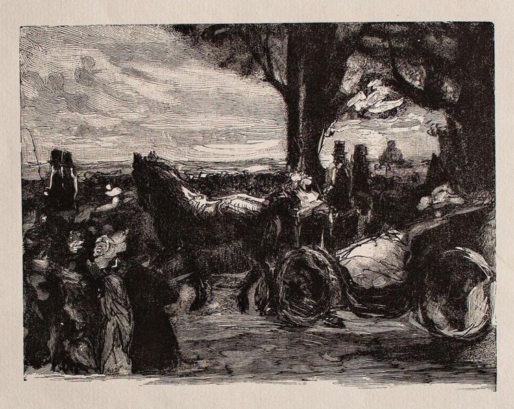 Max Liebermann - Corso auf dem Monte Picinio in Rom -...