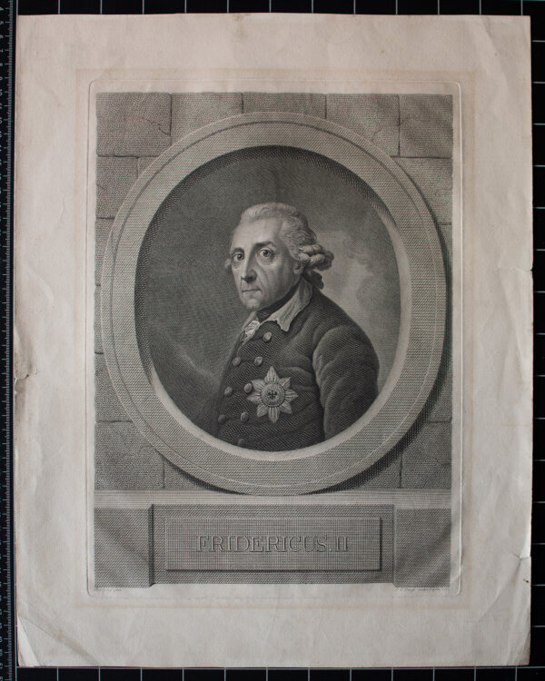 Johann Friedrich Bause - Friedrich II. von Preußen...
