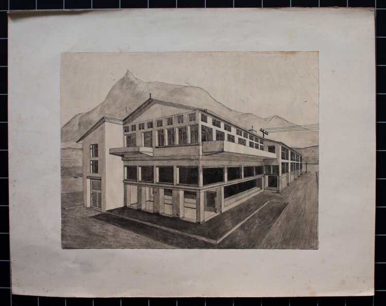 unbekannter Künstler - Industriehalle - o. J. -...