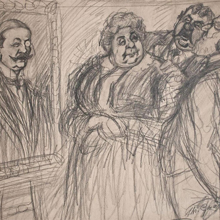 Theodor Grätz - Kunstkritik - undatiert -...