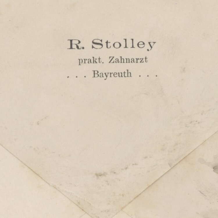 R. Stolley - Rechnung - ohne Jahr
