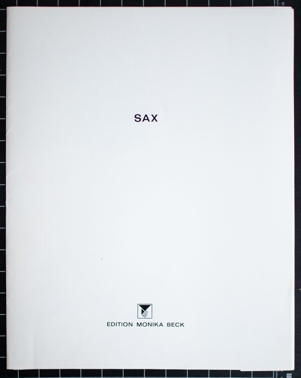 Ursula Sax - SAX - 1973 - Lithografie auf Büttenpapier