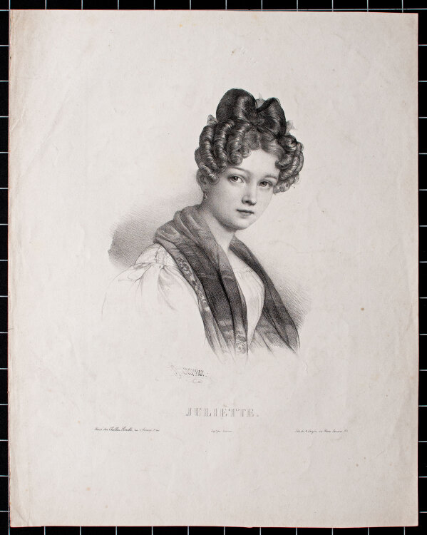 Alexandre Cheyère - Juliette - o.J. - Lithografie