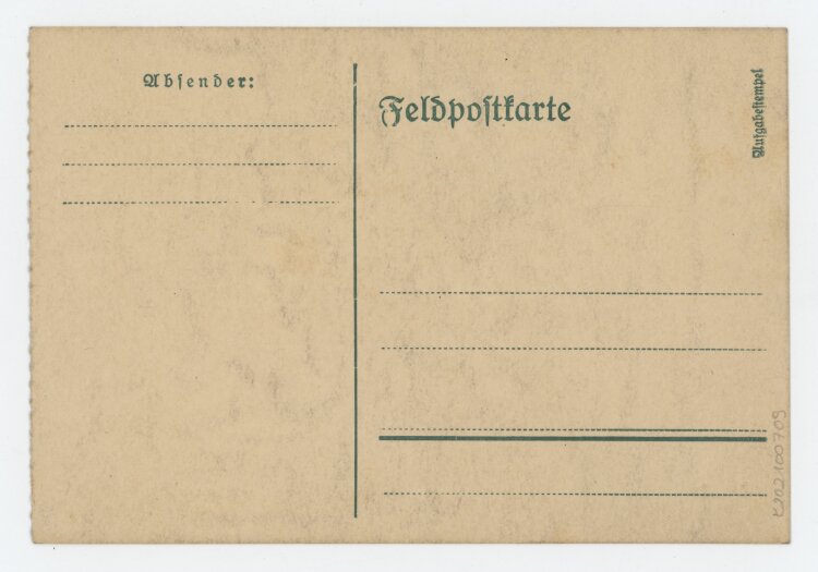Wilhelm Danz - Solesmes - Bleistiftzeichnung - 1917