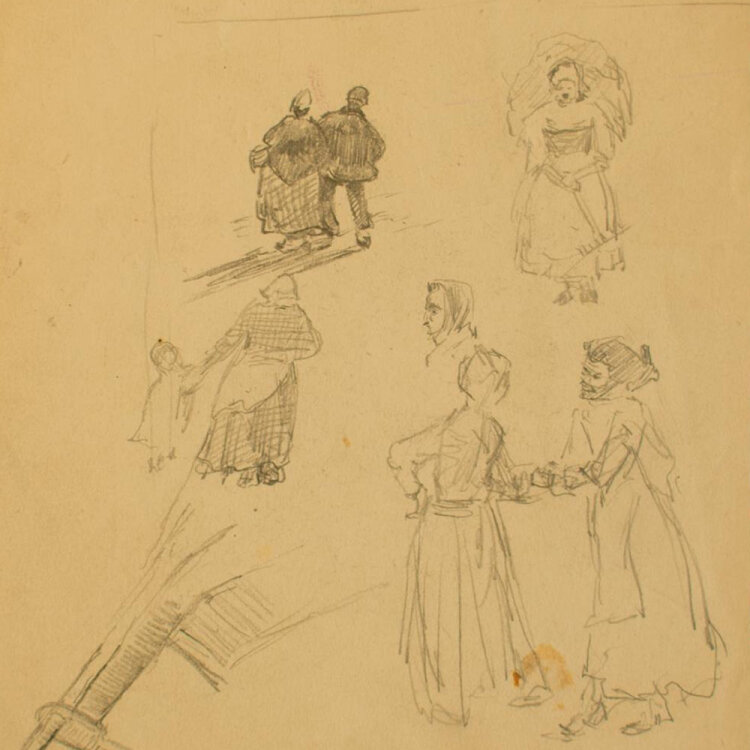 Eugen Reich-Münsterberg - Figurenstudien - undatiert...