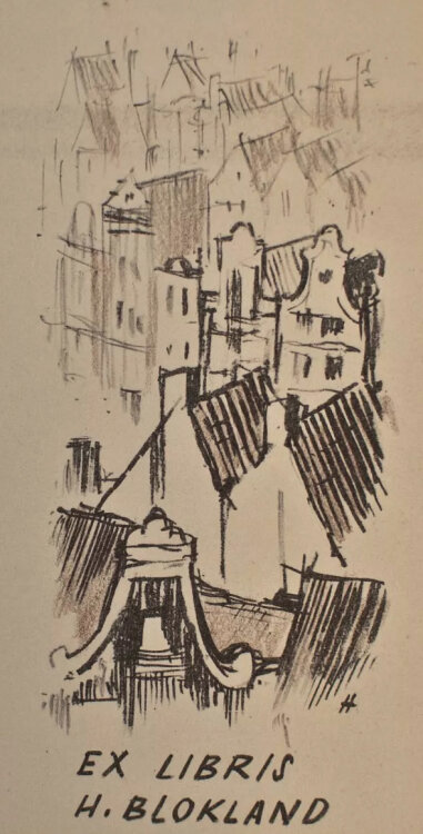 Stanislav Hlinovský - Exlibris - 1964 - Lithografie