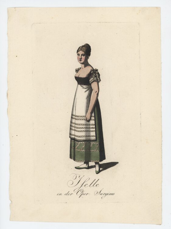 Ludwig Wilhelm Wittich - Ifelle in der Oper Sargines -...