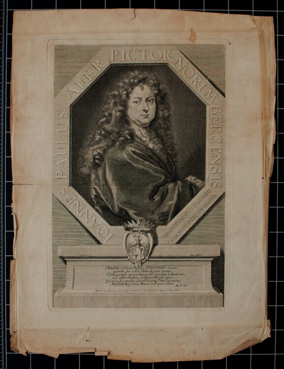 Joachim von Sandrart d.J. - Porträt  Johann Paul...