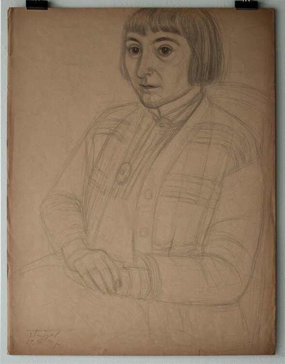 Fritz Tröger - Frauenbildnis - 1927 -...