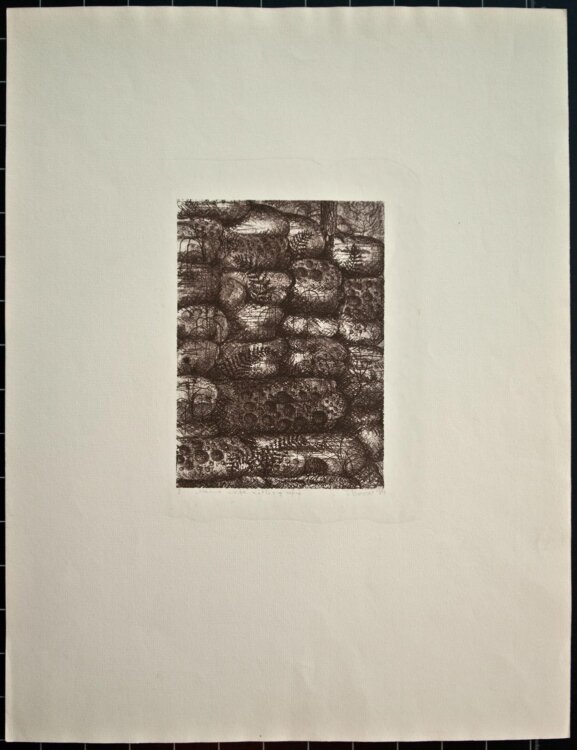 Susanne Besser - Meine erste Lithografie - 1984 -...