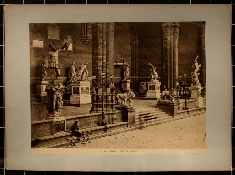 unbekannt - Firenze, Loggia dellOrgagna, - o.J. - Fotografie