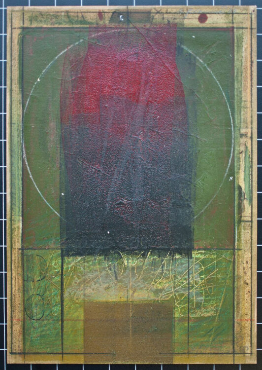 Anton Paul Kammerer - ohne Titel - 1984 - Linoldruck