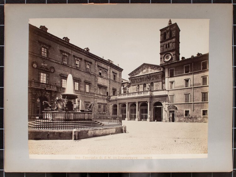 Unbekannter Künstler - Santa Maria in Trastevere,...