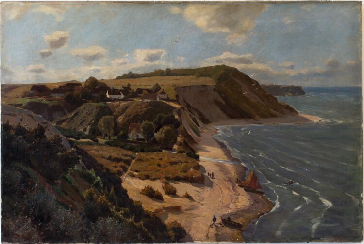 Gustav Kampmann - Wachbudenberg, Frisches Haff - 1884/85 - Öl