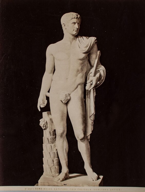 Fratelli Alinari - Marmorskulptur Gaio Caligola - Fotografie - o. J.