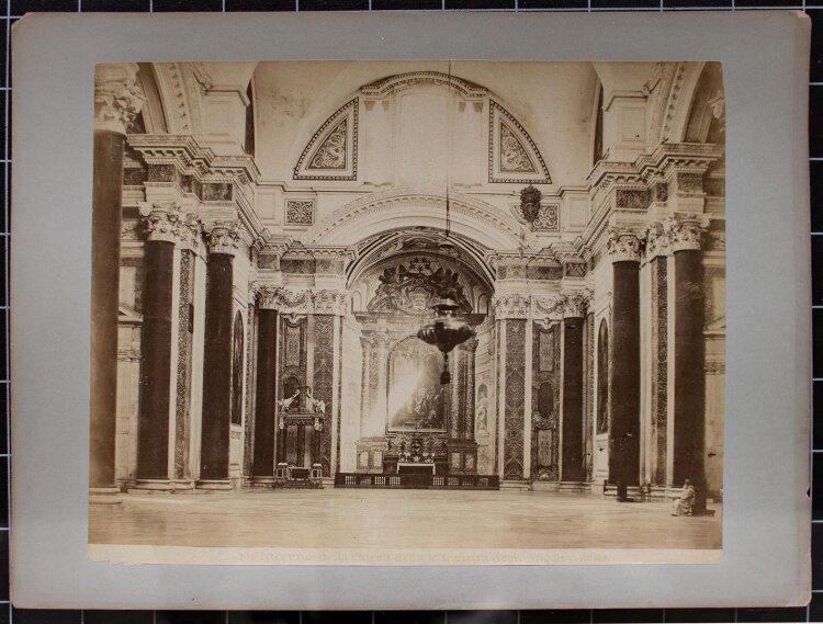 Unbekannter Künstler - Interno della Chiesa, Rom - Fotografie - o. J.