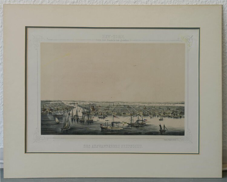 Johann Friedrich Hesse - New York - Des Auswanderers...