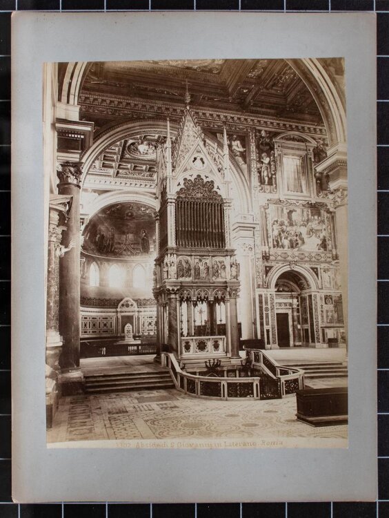 Unbekannter Künstler - Apsis der San Giovanni Basilika - Fotografie - o. J.