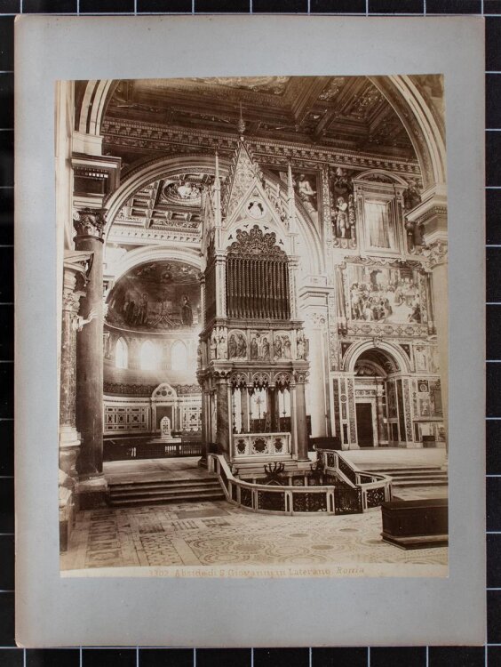 Unbekannter Künstler - Apsis der San Giovanni Basilika - Fotografie - o. J.