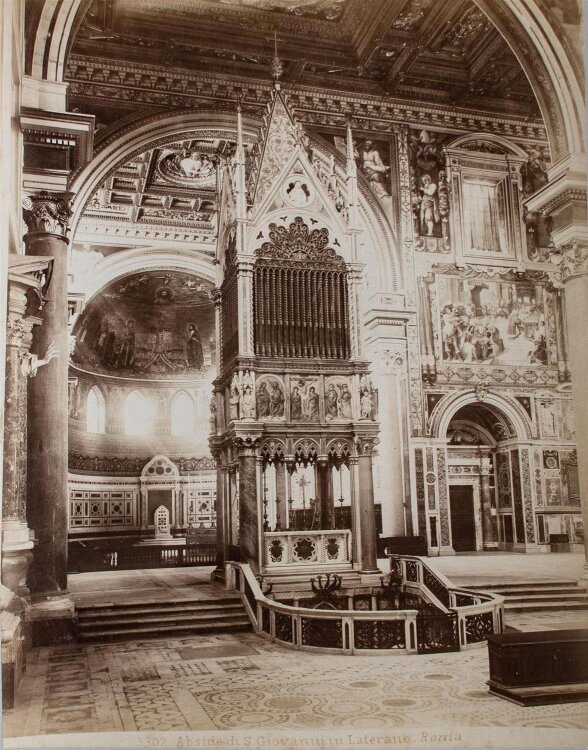 Unbekannter Künstler - Apsis der San Giovanni Basilika - Fotografie - o. J.