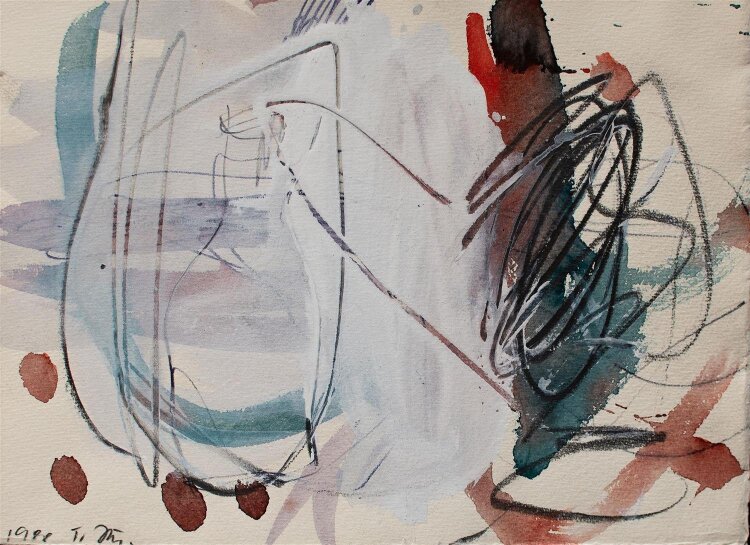 Tina Müller - ohne Titel - 1988 - Mischtechnik