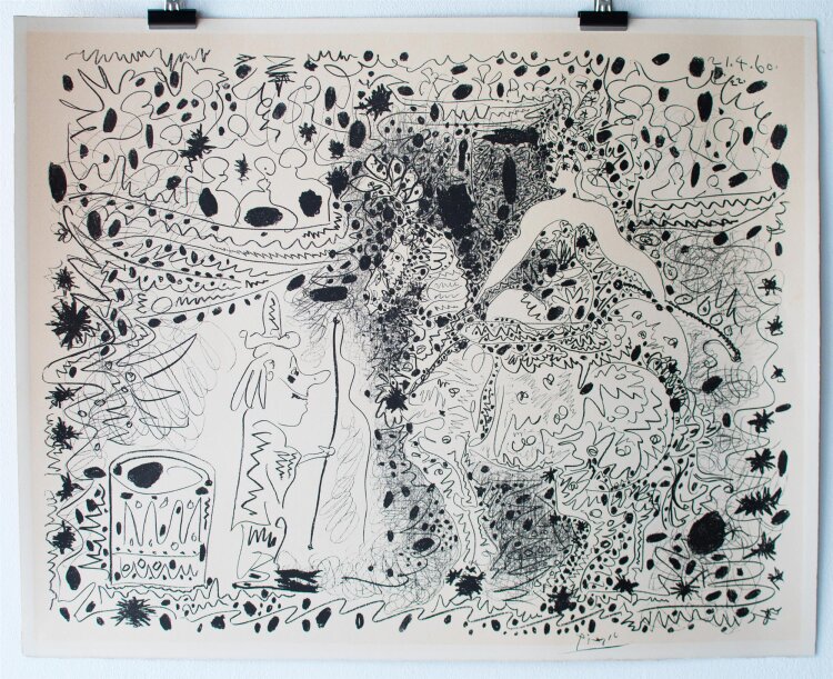 Pablo Picasso - L´Ecuyere (Die Reiterin) - 1960 -...