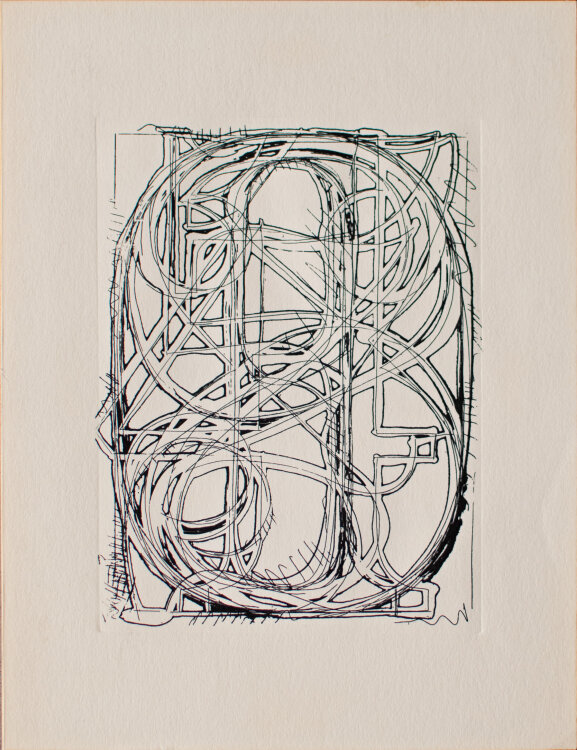 Jasper Johns - 0 through 9 - 1977 - Radierung