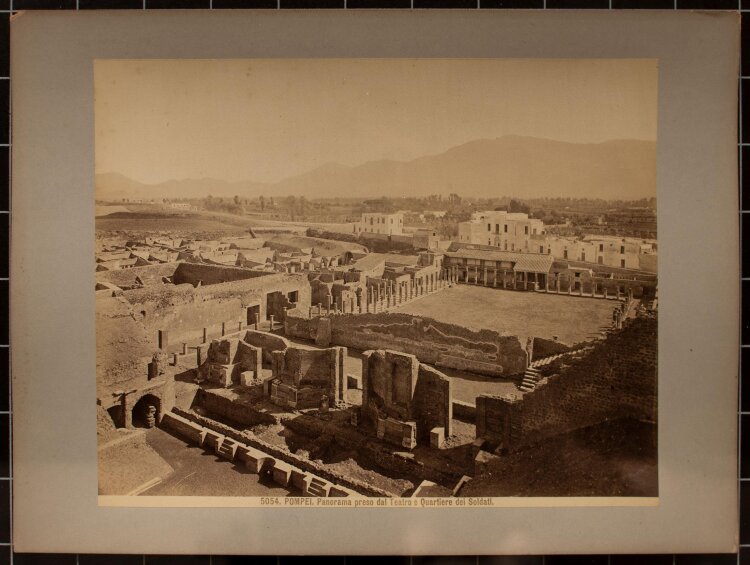Giacomo Brogi - Forum, Pompeji - Fotografie - 19. Jh.