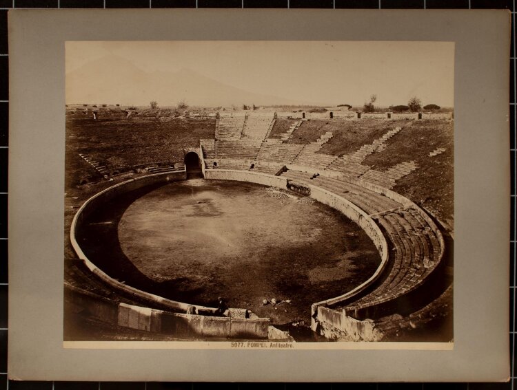 Giacomo Brogi - Anfiteatro, Pompeji - Fotografie - 19. Jh.