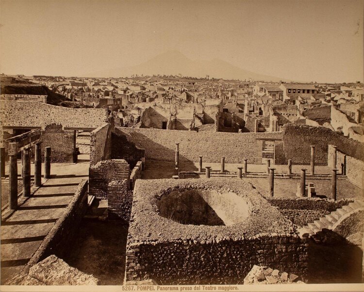 Giacomo Brogi - Ruinen, Pompeji - Fotografie - 19. Jh.