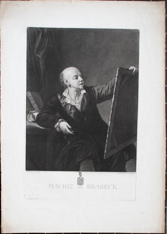 Johann Gerhard Huck  nach A. Graff - Bildnis Friedrich...
