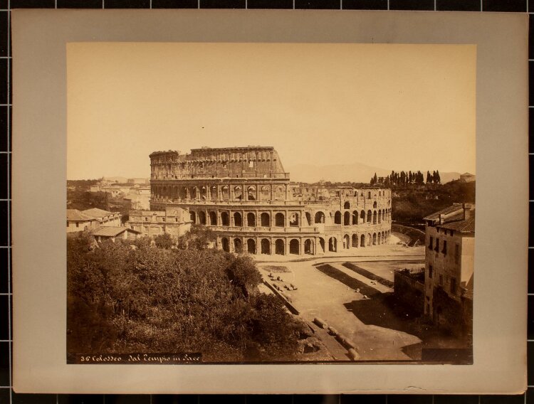 Fratelli Alinari - Colosseo dal Tempio in Pace - o.J. -...