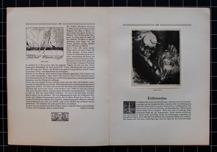 diverse - Ex Libris Buchkunst und Angewandte Graphik, Jg. 23, Heft 4, 1913, vollständige Ausgabe. - 1913 - diverse