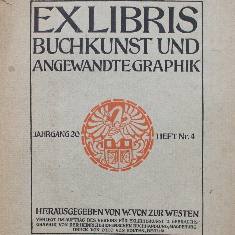 diverse - Ex Libris Buchkunst und Angewandte Graphik, Jg....